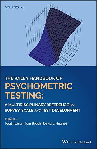 The Wiley Handbook of Psychometric Testing: A Multidisciplinary ...