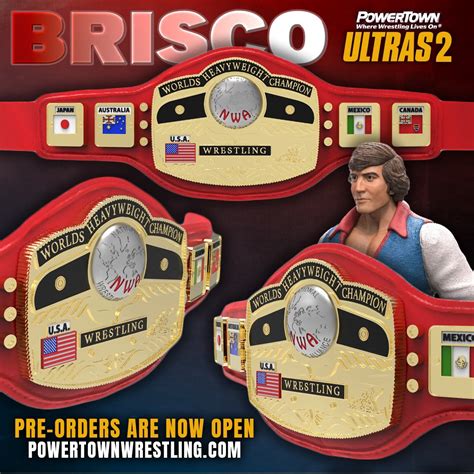 PowerTown Reveals NWA Championship and U.S. Title From Ultras Series 2 ...