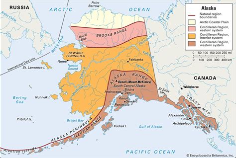 Alaska Range | Mountains, Map, Elevation, & Facts | Britannica