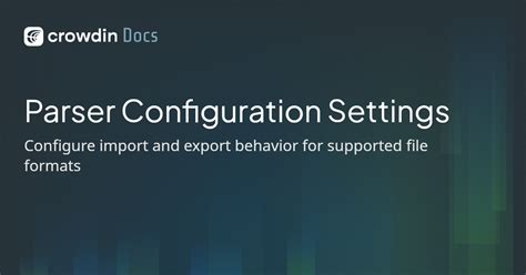 Image result for Configuration File Parser