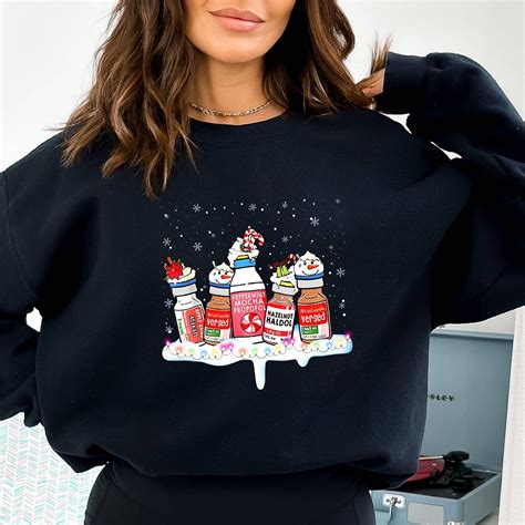 Christmas Nurse Sweatshirt, Funny Propofol Christmas Sweater, Retro ...