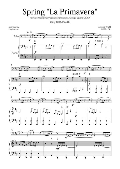 Image result for Piano Primavera Tutorial