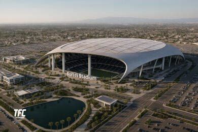 SoFi Stadium by the Numbers: Capacity, Cost and Features - TFC Stadiums SoFi Stadium Capacity ...