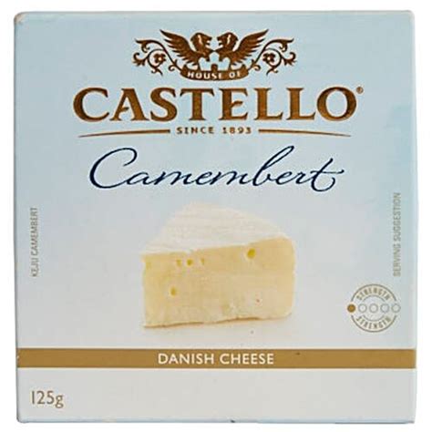 Buy CASTELLO Danish Cheese - Camembert 125 gm Online at Best Price. of ...