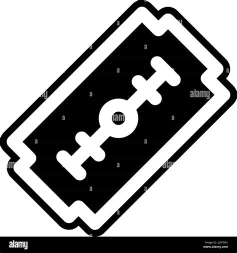 Hairdressing and barber shop razor icon Stock Vector Image & Art - Alamy