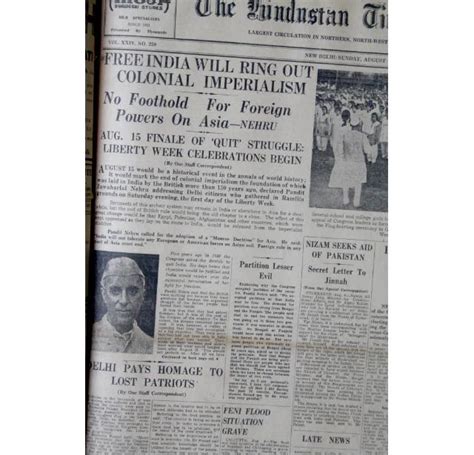 What the newspaper said about India’s independence, back in 1947| India ...