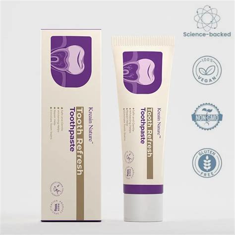 Tooth Refresh Toothpaste for Fresh Breath Prevent Tooth Loss with ...