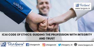 ICAI Code of Ethics: Guiding the Profession with Integrity and Trust