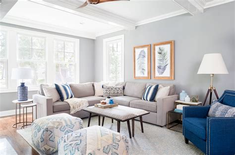 Light Blue Living Room