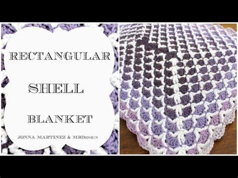 Image result for Rectangle Shell Blanket Crochet Pattern