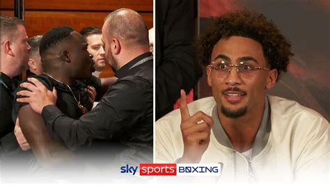 Ben Whittaker call out: Mystery man bursts out of crowd to challenge ...