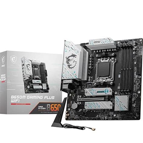 Amazon.in: Buy MSI B650M Gaming Plus WiFi Motherboard, mATX - Supports ...