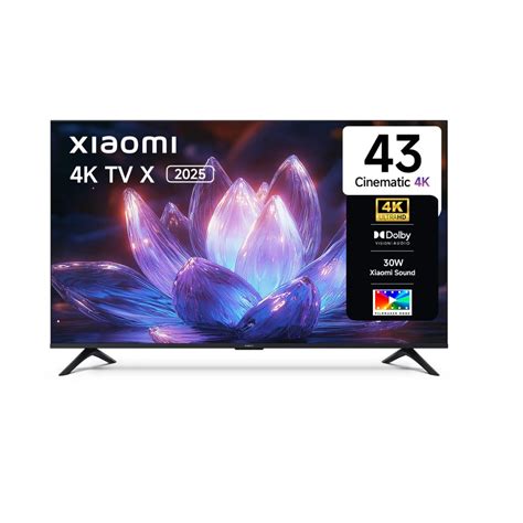 Xiaomi 4K XSERIES 43 INCH 2025 Smart TV | Google Voice Assistant | Goo