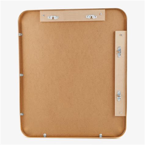 Buy Corsica Reflection Metal Rectangular Wall Mirror - 50x60cm from ...