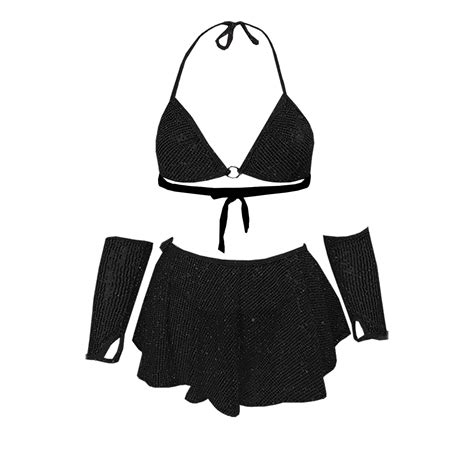 Kamuk Life Black Bratz Backless Sequin Dress – Intimacy Hub