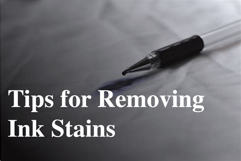 How to Remove Ink Stains from Clothes | Dependable Cleaners