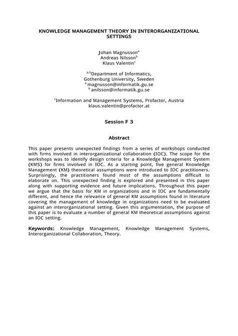 Knowledge Management Theory 的图像结果