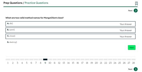 Image result for MongoDB Associate Developer Exam Questions