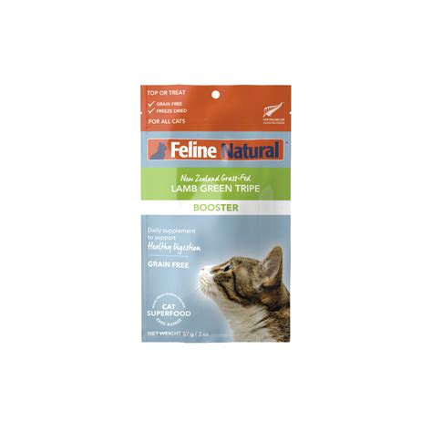 Lamb Green Tripe Booster, Freeze-Dried Cat Food – Feline Natural USA