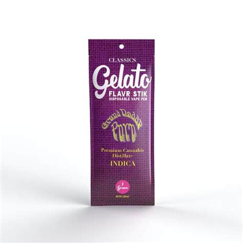 Gelato - Grand Daddy Purp - Flavr Stick - 1 Gram | GreenStone