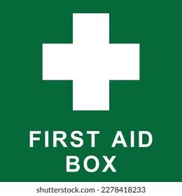 Image result for First Aid Box Sign