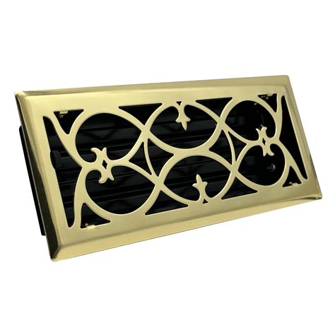 Installerstore > Metal Floor Registers > Brass Plated Floor Registers ...