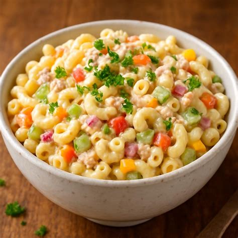 Southern-Style Tuna Macaroni Salad: Classic Potluck Favorite