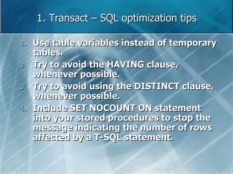 SQL Optimization Rules 的图像结果