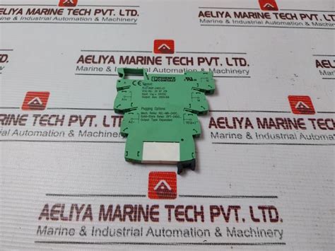 Phoenix Contact Plc-bsp-24Dc/21 Terminal Block Relay 29 67 219 – Aeliya ...
