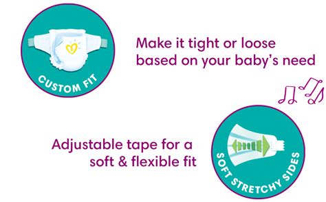 Pampers Active Baby Tape Style Baby Diapers, New Born/Extra Small (NB ...