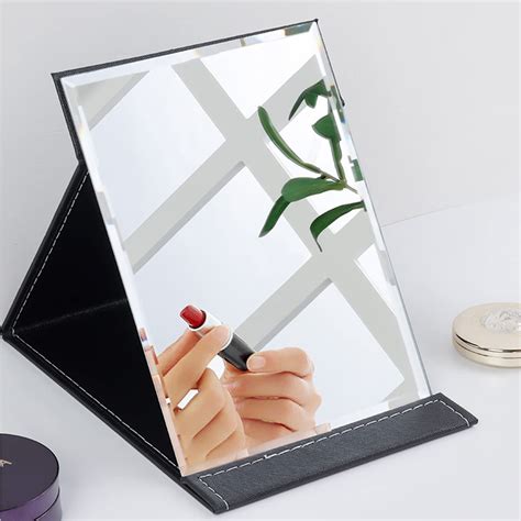 pepplo Foldable HD Makeup Mirror / Adjustable Multi Stand Angle ...