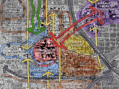 Downtown Okc Map Downtown Oklahoma City | Catalyst Urban Development
