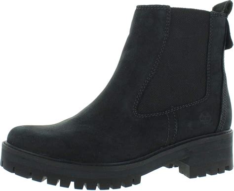 Buy Timberland womens Courmayeur Valley Chelsea Boots, Black Black ...
