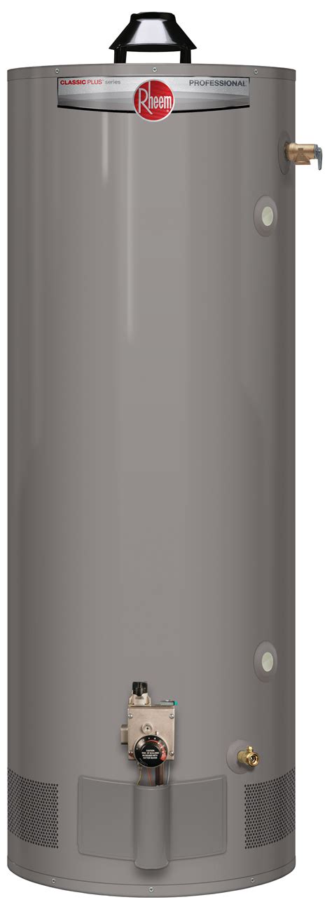 Rheem Residential Gas Water Heaters - Professional Classic Plus ...
