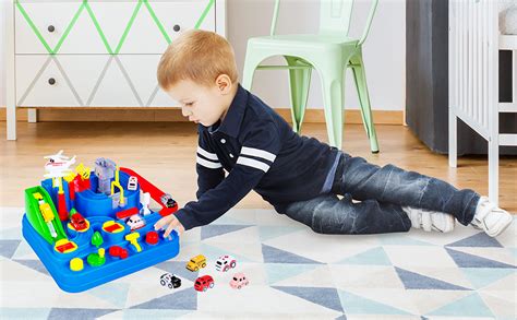 Buy HIRNAYA Car Race Track Adventure Toys for 3+ Year Old Boys & Girls ...