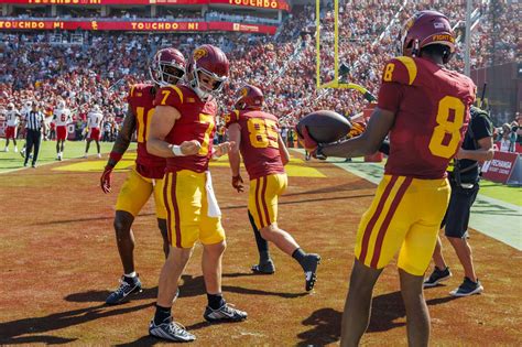 USC can make a playoff run thanks to tough QB Miller Moss - Los Angeles ...