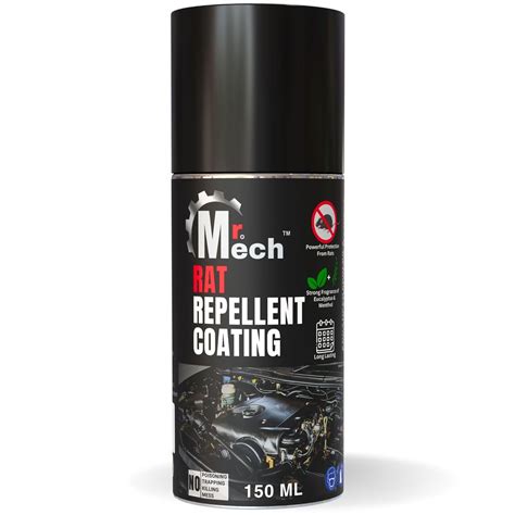 Mr Mech Rat Repellent Spray | Rat Shield for Cars | Protect Car Engine ...