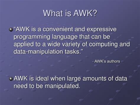 Image result for Awk