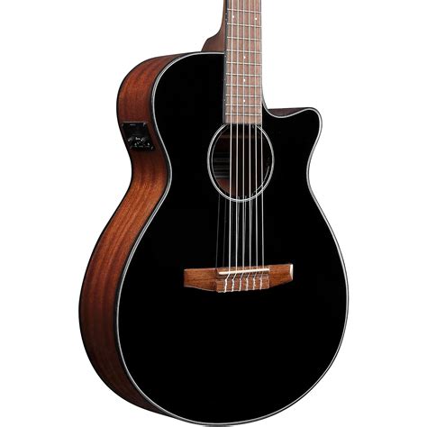 Ibanez AEG50N Acoustic-Electric Classical Guitar Gloss Black | Musician ...