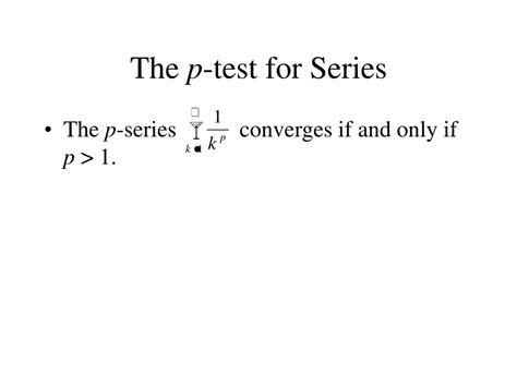 PPT - Convergence in Algebraic Geometric Series PowerPoint Presentation ...