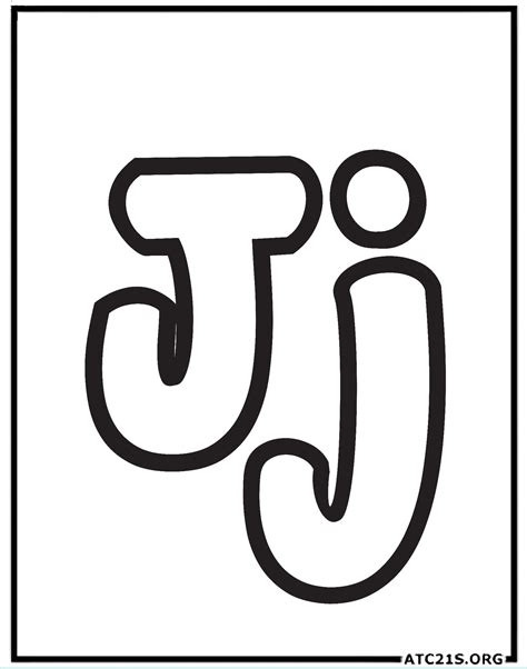 Letter J Coloring Pages