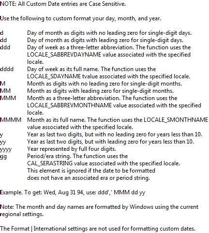 Date Formats Examples 的图像结果