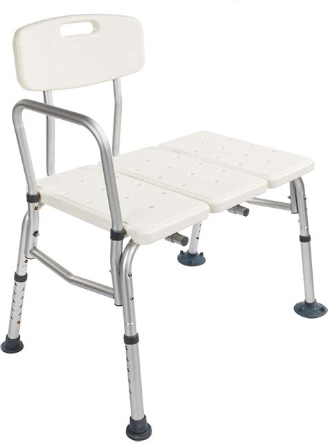 Buy HOSKL Tub Transfer Bench for Bathtub, Shower Chair Durable with ...