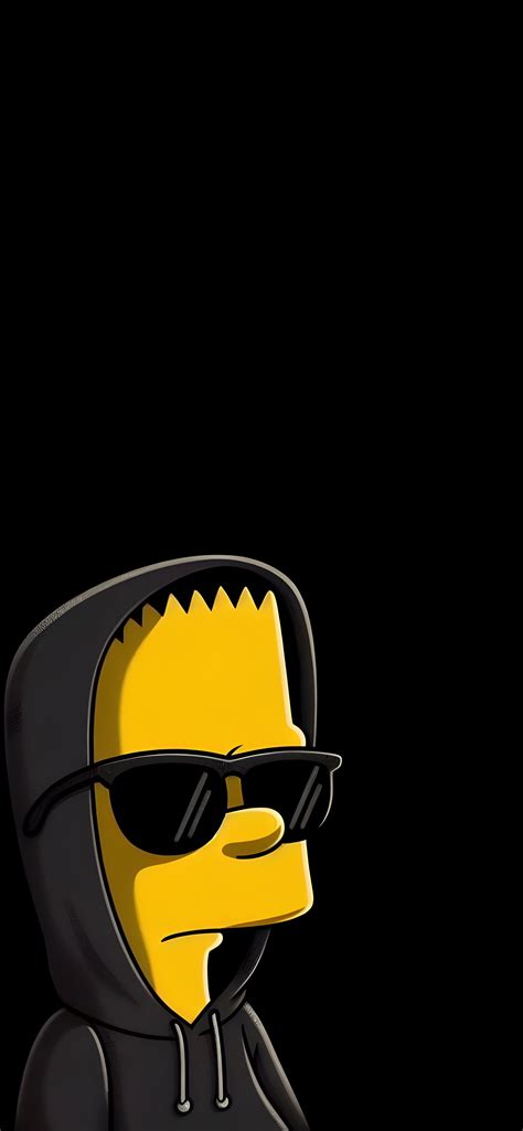Bart Simpson Cool Look Wallpaper by Endlessxo