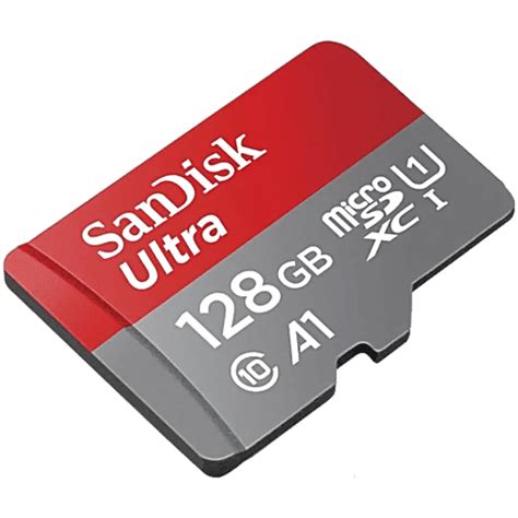 Buy Sandisk Ultra 128GB MicroSDXC Memory Card - UHS-I, 140MB/s R Online ...