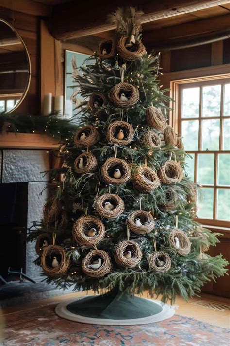 Image result for Rustic Christmas Tree Decorations