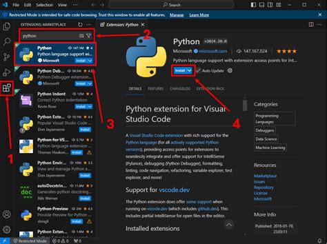 Python and vs Cod Install 的图像结果
