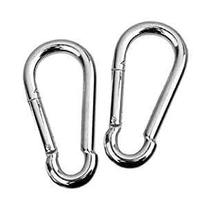 DAINTREE Swing Clip Stainless Steel Carabiner Hook Connector : Amazon ...
