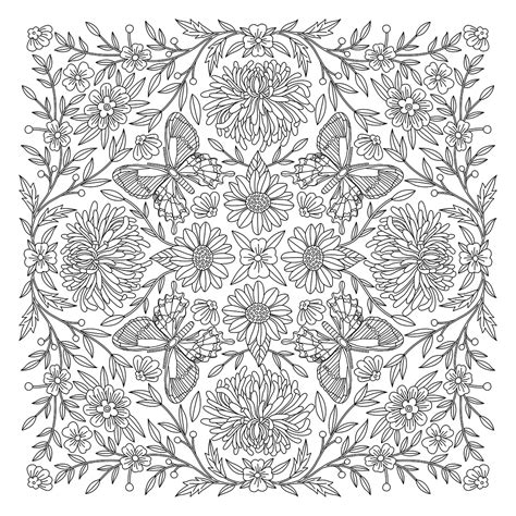 Coloring pages for Hopper Studios calendar on Behance