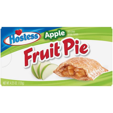 HOSTESS Apple Fruit Pie Single Serve, 4.25 oz - Walmart.com